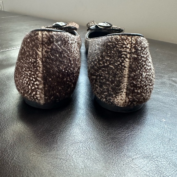 Stuart Weitzman Fur Flats - Picture 5 of 5